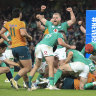 ‘It was gutsy’: Wallabies’ hearts broken again as Ireland snatch victory
