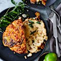 Karen Martini’s yoghurt-crusted roast cauliflower.