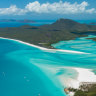 Whitehaven Beach is located on what Australian island?