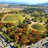 Gyeongju’s burial mounds sit in the heart of the city.