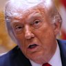 US President Donald Trump.