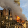 Notre-Dame cathedral is undergoing an extensive rebuild following the blaze. 
