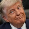 President Donald Trump told reporters in the Oval Office he’d like to attend his son’s wedding but the timing was bad.