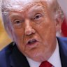 US President Donald Trump said Iran was negotiating on fumes.