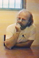 Killer: Alistair “Sandy” MacRae is interviewed by Paul Hollowood at Pentridge Prison in 1992.