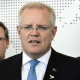 Scott Morrison told reporters he could not allow a Tamil asylum-seeking family to remain in Australia. 