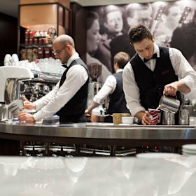 Come for coffee, cake, pasta and more.