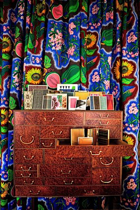 Interior design at Svenskt Tenn.