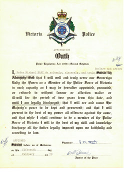The Oath that was changed to an Affirmation,