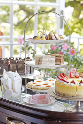Afternoon tea at the Mount Nelson.