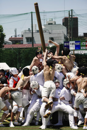 Though many Japanese schools have concluded that the chaotic, century-old game is too hazardous, here it lives on as a cherished rite of passage. 