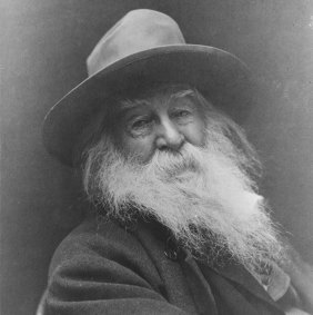 Poet Walt Whitman.