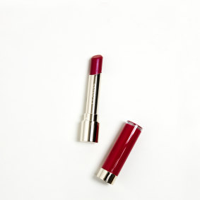 Clarins Joli Rouge Lip Lacquer in Pop Pink, $40.