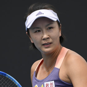 China’s Peng Shuai.