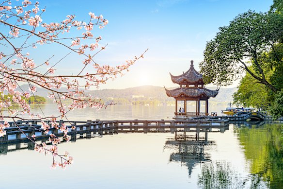 The timeless beauty of Hangzhou’s West Lake is a major drawcard for locals and visitors alike.