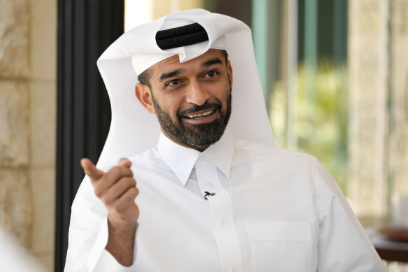 Hassan al-Thawadi, secretary-general of the World Cup organising committee.