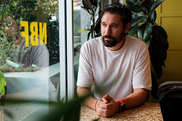 Mark Fantasia, general manager of North Bondi Fish restaurant, ventured outside during the shootings.