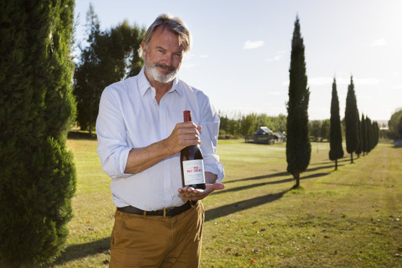 In his other life, Neill is a winemaker, whose Two Paddocks pinot noir is earning its own wave of acclaim.