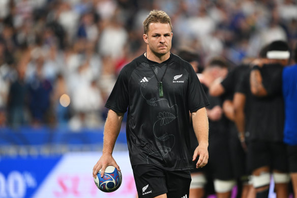 All Black Sam Cane supported Connor Vest during his recovery.