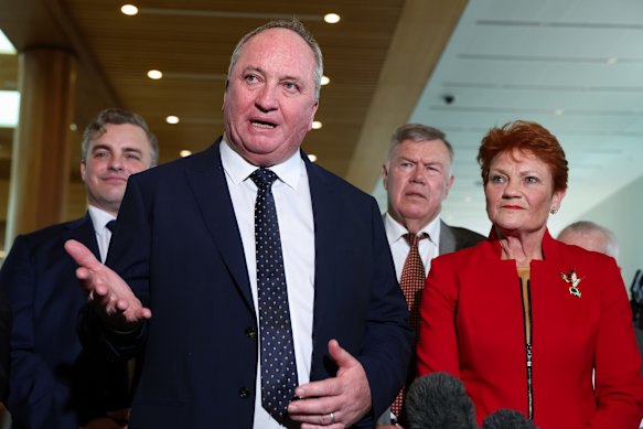 Barnaby Joyce says One Nation has policies but ABC chair Kim Williams just doesn’t like them.