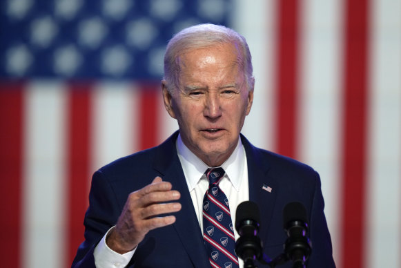 In a recent NBC poll, Joe Biden’s approval rating on the economy slumped to just 33 per cent , with Trump opening up a 22 per cent lead.