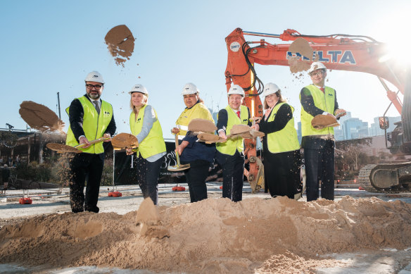 Work begins at Harbourside on Thursday.