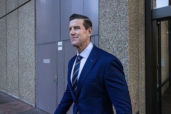  Decorated war veteran Ben Roberts Smith.