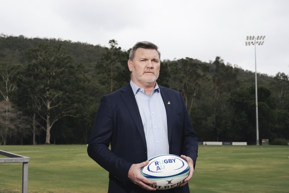 New Rugby Australia Chair Dan Herbert.