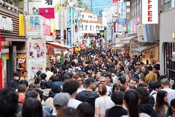 The influx of tourists makes it hard for locals to go about their daily lives.