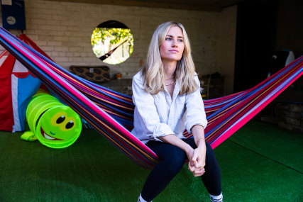 Laura Lane, a senior sales executive, is sometimes working until 2am to manage her job plus childcare during the pandemic.