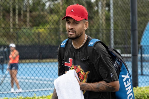 Australian tennis ace Nick Kyrgios.