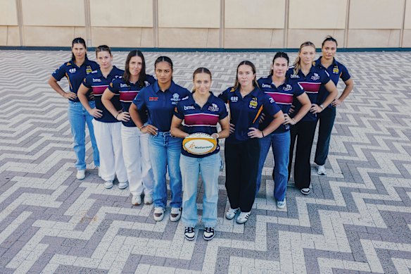 The Aussie sevens players who opted to have a crack at making the Wallaroos’ World Cup squad: Demi Hayes, Isabella Nasser, Kahli Henwood, Sariah Paki, Teagan Levi, Tia Hinds, Charlotte Caslick, Maddison Levi and Bienne Terita.