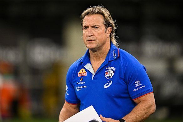 Western Bulldogs Luke Beveridge.