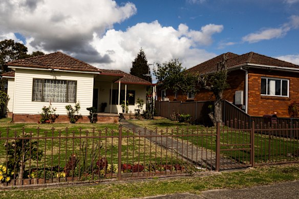 A typical house on Liverpool Street.