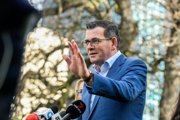 Premier Daniel Andrews says orking at Parliament House should not be like a “footy trip”.
