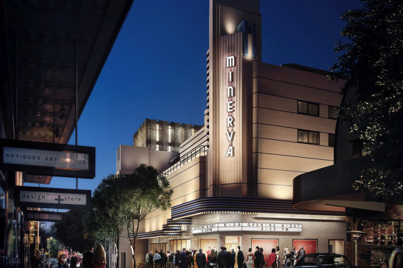 Once was the great Minerva Theatre