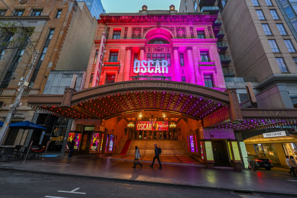 The Regent Theatre on the weekend.
