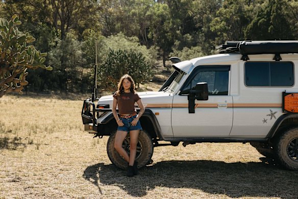 Jaycee Wilson and “Saltee the Troopy”.