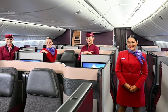 Virgin’s new international flights use Qatar Airways aircraft and crew.