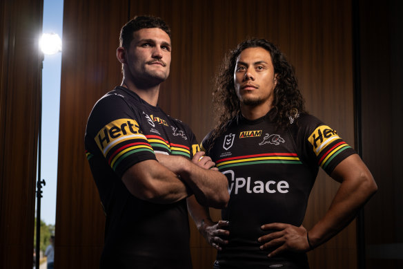 Nathan Cleary and Jarome Luai.