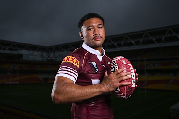 Kulikefu Finefeuiaki will make his State of Origin debut for Queensland off the bench in game two.