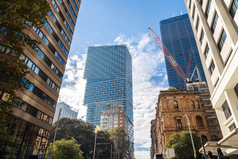 Picking up: Office market deals in Sydney last year were worth more than in the previous four years combined.