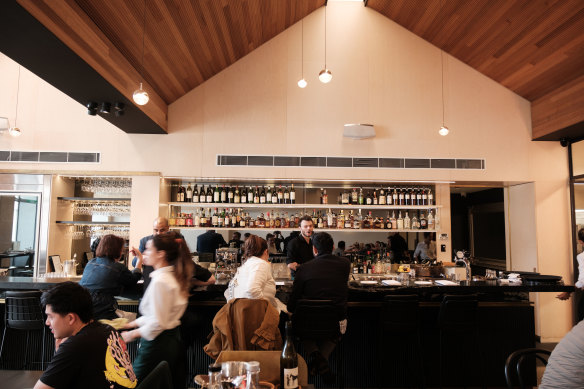 The dining room at 20 Chapel.