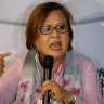Jailed senator Leila de Lima.