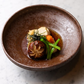 Agadashi tofu. 