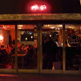 Outside the Potts Point restaurant.