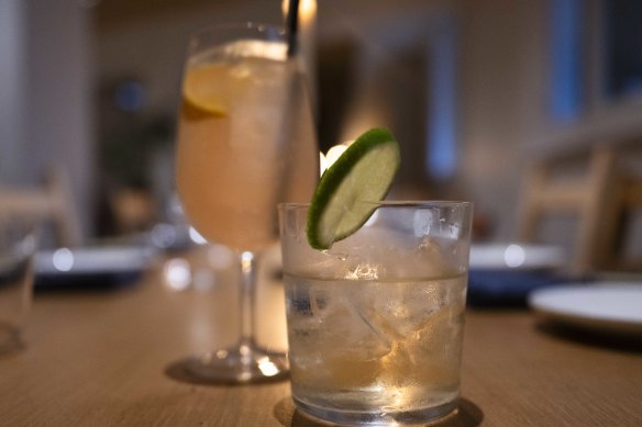 The Paloma mocktail and Tommy’s margarita.