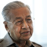 Former prime minister Mahathir Mohamad thinks Australia  has needlessly antagonised China. 