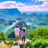 Looking into the Blyde River Canyon on the Panorama Route.