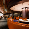 Qantas’ business class lounge at Los Angeles International. 